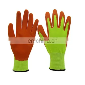 High Quality Industrial Protective Electrical Knitting Nylon Polyester Dipping Nitrile Work Safety Gloves thumbnail-1