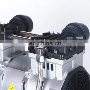 Bison China Two Stage Low Noise Portable 50 Litre 1.5Kw Vertical Oil Free Air Compressor Trade thumbnail-5