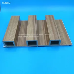 WPC WALL PANEL (mutual Deductions) LENGTH: 3000MM (Can be Customized Upon Request) WIDTH: 195MM HEIGHT:28MM Weight: Not Less Than 1100g/meter thumbnail-1