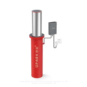 UPARK K4 M30 Crash Tested Defensive Automatic Bollard With Mini Box for Driveway Parking Lot Private Area thumbnail-1