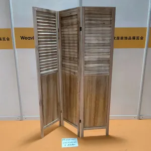 Antique Wooden Room Divider Screens Wooden Room Wall Partition Divider Screen thumbnail-1