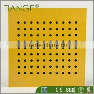 Auditorium Perforated Wooden Wall and Ceiling Acoustic Panel thumbnail-1