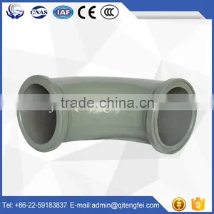Putzmeister Schwing Cifa Sermac Junjin Sany Zoomlion IHI Concrete Pump Boom Elbow Twin Wall R275 90deg 45deg 30deg thumbnail-2