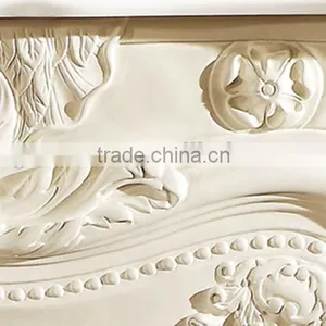 Western Stye Indoor Wite Marble Fireplaces thumbnail-3
