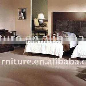 3 Beds One Room Hotel Bedroom Furniture for 3 Persons PFG341 thumbnail-1
