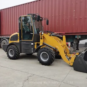 HZM OEM Loader Manufacturer 1.6ton HZM916 Mini Hoflader/Mini Radlader/Mini Wheel Loader thumbnail-1