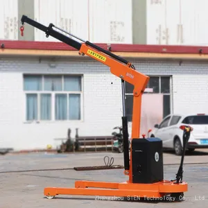 Hydraulic Electric Truck Crane Mobile Cantilever Crane Lifting Loads thumbnail-5