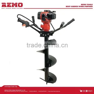 Gasoline Earth Auger Driller,ice Drill RM-ED49C,cordless Drill Rechargeable Battery Pack thumbnail-1