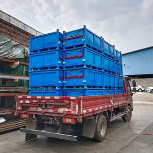 Durable Plastic Turnover Crate for Warehouse Storage and Cargo Handling thumbnail-5