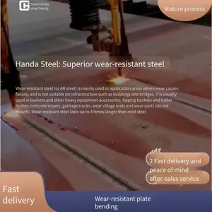 Imported Wear-resistant Steel Plate in Stock, Manufacturer of Wear-resistant Plates, Customizable, Laser Cutting Processing thumbnail-3