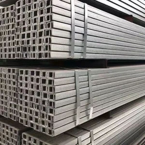 Channel Steel，Standard: GB/T 707, ASTM A36, JIS G3101 • Material: Q235B, Q355B, SS400, A36• Length: 6m, 9m, 12m or Customized Length thumbnail-2