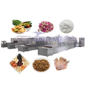 Microwave Sterilization Dryer For Flour Bread Crumbs Tea Glutinous Rice Flour EPC thumbnail-1