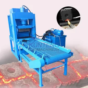 Fast Burning Flammable Charcoal Press Block Forming Machine Fruit Wood Fruit Shell Charcoal Making Machine EPC thumbnail-1