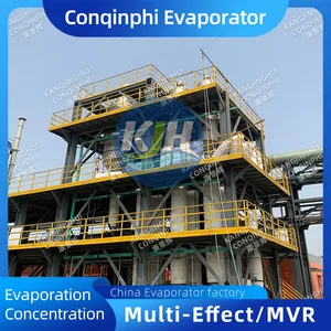 Automatic Three-Effect Continuous Evaporation Crystallizer 380V 50Hz Stainless Steel Body thumbnail-5