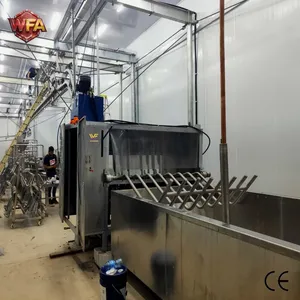 Automatic Pig Slaughtering Line 50-200 Heads Per Shift Abattoir Machine Slaughterhouse Hog Slaughter Equipment thumbnail-3