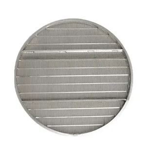 Customized Stainless Steel Wedge Filter Johnson Filter 0.5-5mm Slot 2000mm Length 1/2