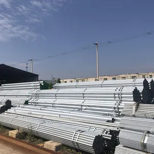 Hot‑Dip Galvanized Round Steel Pipe | Grade Q235B, ISO Certified, OEM ODM Available thumbnail-3
