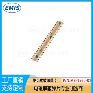 Professional Supplier in China Metal Grounding Becu Spring Longitudinal Grounding Gasket thumbnail-3