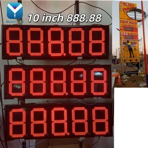 LED Gas Price Sign Petrol Station thumbnail-1