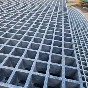 Gas Station FRP Grating Fuel Oil Chemical Resistant Anti Slip Forecourt Drainage Cover thumbnail-2