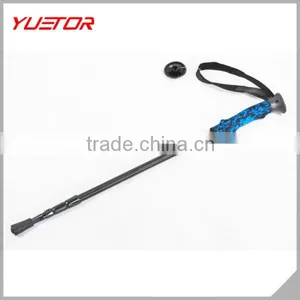 Yuetor Hot Sale Inner Lock With Anti Shock Trekking Pole Hiking Stick Supplier's Choice thumbnail-1