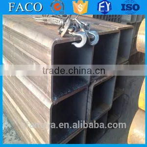 Tianjin Square Rectangular Pipe ! Glass Water Pipe Structural Welded Rectangular Hollow Sections thumbnail-1