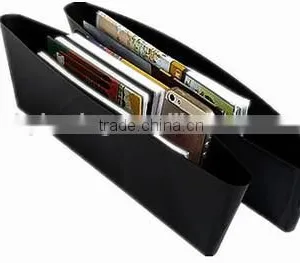 2PCS Plastic Car Seat Pocket Catcher Organizer Car Storage Box thumbnail-4