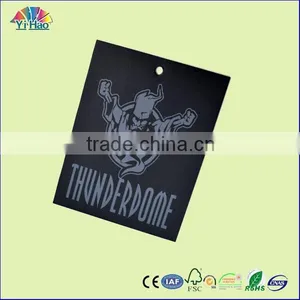 Wholesales Print Black Clothing Tag for Brand Clothing Tag or Garment Tag thumbnail-5