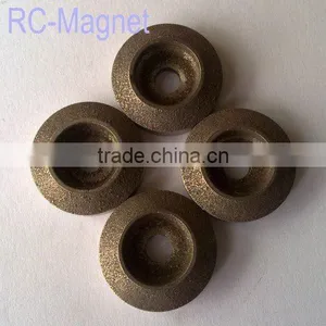 Cast Alnico Round Magnet With Holes for Meter thumbnail-1