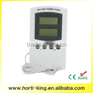 Agriculture Digital Thermometer With Sensor, Thermometer With Hygrometer thumbnail-1