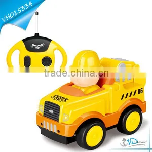 Music and Light Cartoon RC Truck Toy thumbnail-1