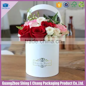 Valentine's Day Rose Decorate Paper Printed Luxury Custom Fresh Flower Boxes/rose Hat Box thumbnail-1