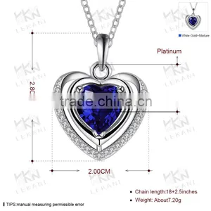 Fashionable Heart Shape Jewelry,heart Design Pendant Necklace,zirconia Necklaces thumbnail-5