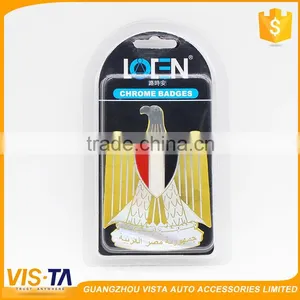 Car Body Decoration Sticker Safety Sign Reflector Eagle Shape Emblem thumbnail-2