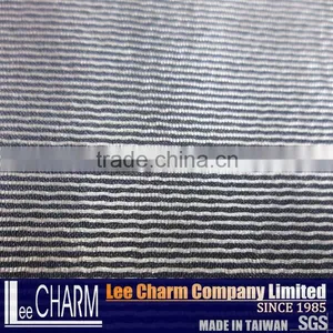 65% Polyester 35% Nylon Cheap Snow White Stripe Organza Fabric Rolls thumbnail-2
