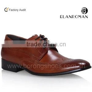 Fashion New Arrived Men Leather Dress Narrow Shoes Factory thumbnail-1