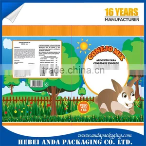 Cat Food /Dog Food/rabbit Food/roll Laminated Plastic Packaging Film thumbnail-2