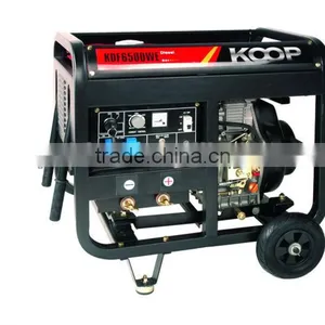 CE Approved Diesel Welding Generator/Manufacture Factory-KDF6500WE thumbnail-1