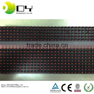 Mono Color Red Green White Yellow Blue P10 Outdoor Single Color Outdoor Led Display Module thumbnail-1