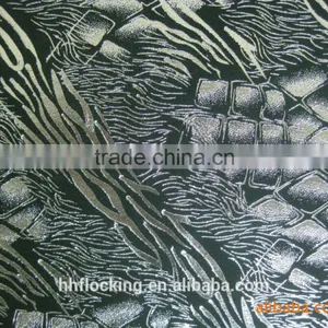 Bronzing Design Flock Fabric for Draw Bar Box thumbnail-1