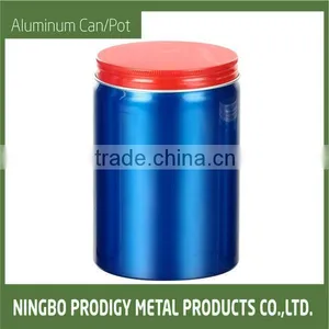 Aluminum Jar /Aluminum Can With Silver Color Cap thumbnail-3