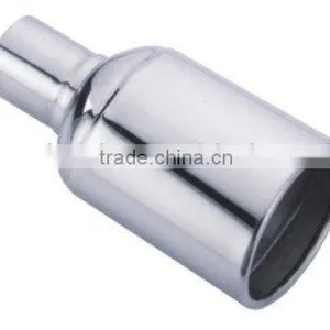 BK-15094 MuStainless Steel Muffler Universal Car Muffler Tip Exhaust Pipe thumbnail-1
