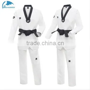 2016 Factory Wholesale Fashionable Taekwondo Dobok Clothes Child Adult thumbnail-1