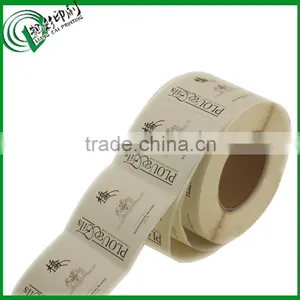 White Writing Paper Label Emboss Printing Roll Sticker thumbnail-4