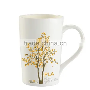 Eco-friendly & Biodegradable PLA Material Drinking Cup With Handle thumbnail-1