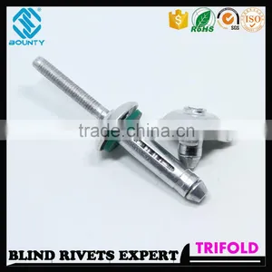 HIGH QUALITY FACTORY LEAKAGE TRIFOLD BLIND RIVETS FOR GLASS CURTAIN WALL thumbnail-1