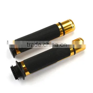 Soto Racing - Universal BARRACUDA 7/8'' 22mm CNC Aluminum Motorcycle Handle Bar CAPS / Handlebar Grips thumbnail-1