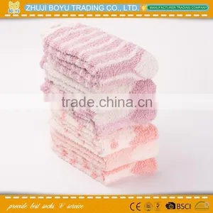 BY-161605 High Quality Style Man &Woman Polyester Thermal Home Crew Cozy Sock thumbnail-2