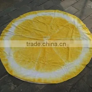 Multifunctional Roundie Beach Towel Wholesale thumbnail-1