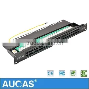 50 Port Voice Patch Panel Cat 6 50U Metal Pin thumbnail-1